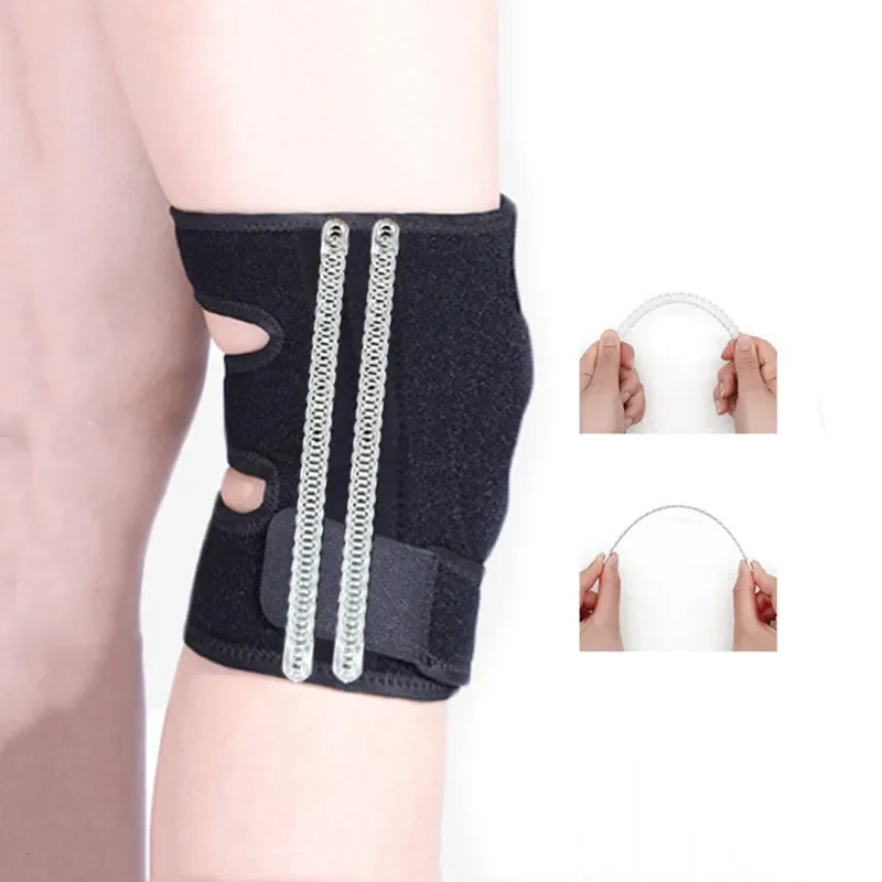 Sportowe kneepady mężczyźni kobiety profesjonalne zapalenie stawów wspólne Protector Brace wsparcie kolana Wrap Running do trenowania koszykówki