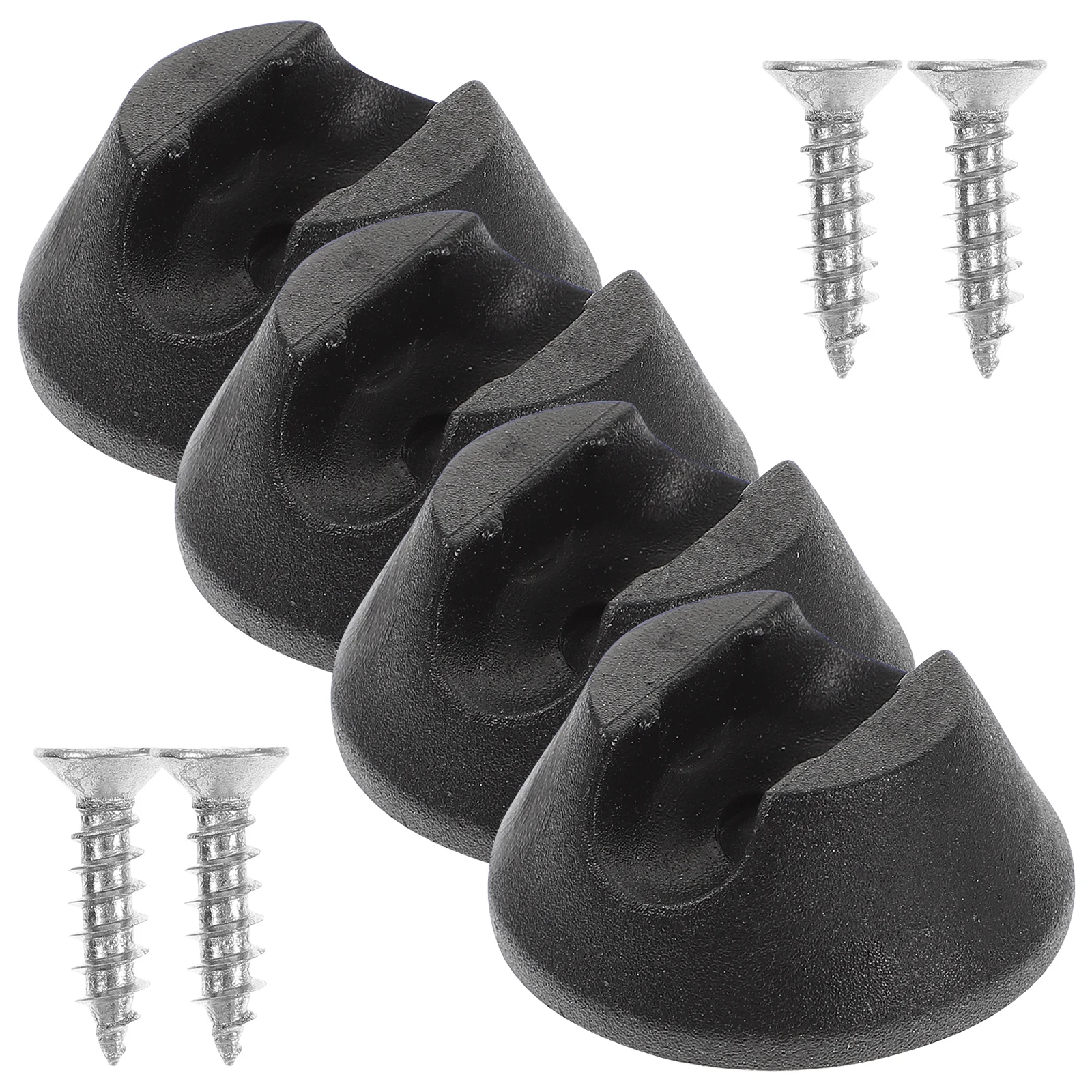 

16 Pcs Chair Feet Covers Premium Rubber Non Slip Floor Protectors Furniture Leg Pads Black Easy Use Store Office Bar Chairs