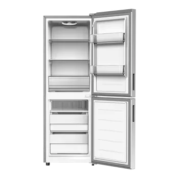 Hot Sales Minimalism Direct Cooling Home Double Door Refrigerator Fridge Freezer for Families