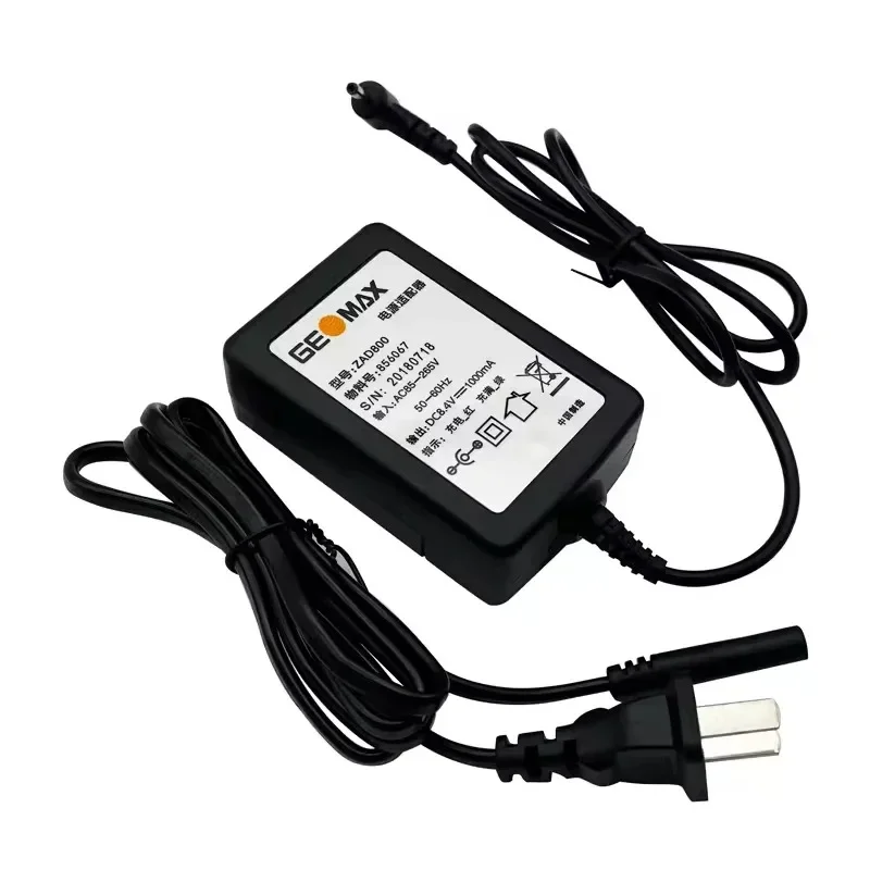 New GEOMAX ZAD800 Charger for GEOMAX ZT20 ZT10R Total Station ZBA800 Battery
