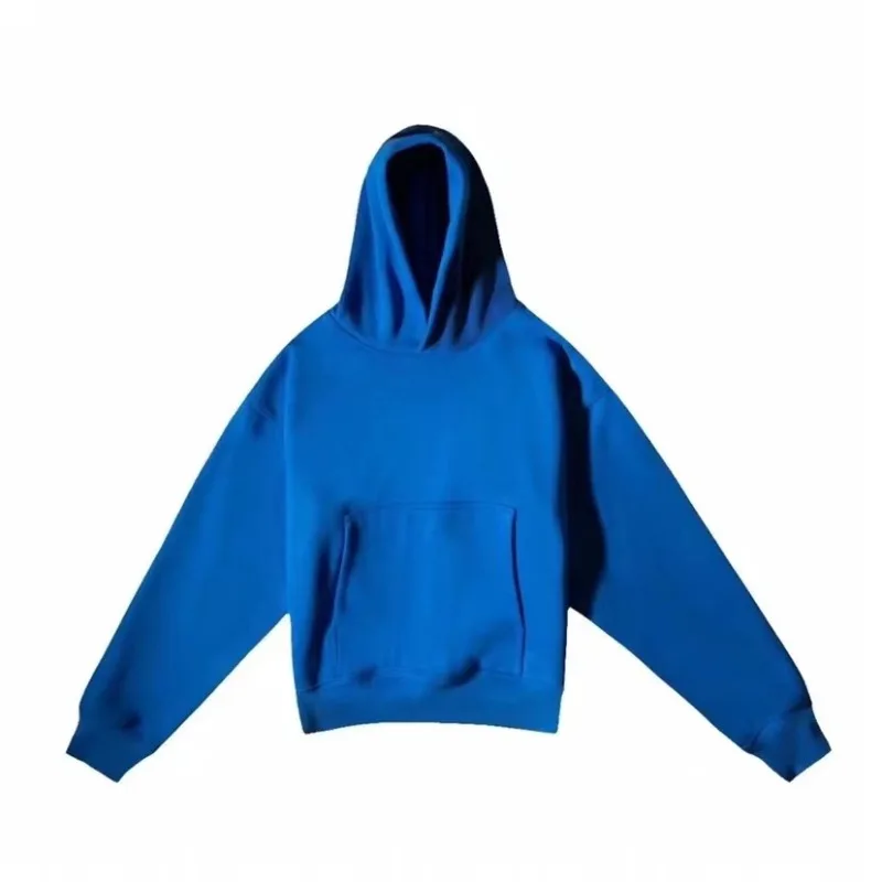 Double Layered Hooded Sweatshirt with Trendy Fleece Pullover and Sports Top