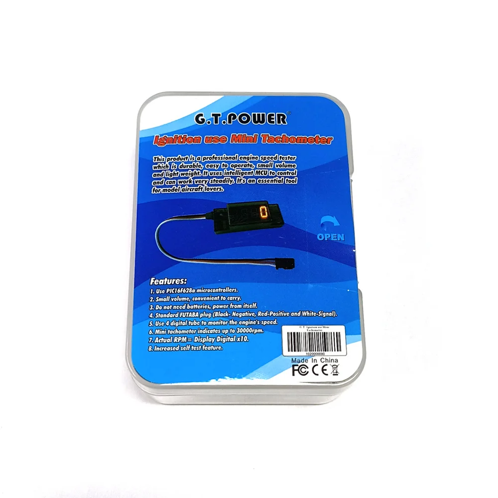

GT Power RC Модель Используйте зажигание Мини-тахометр Singal Trigger для вращения двигателя Работа с RCEXL CDI