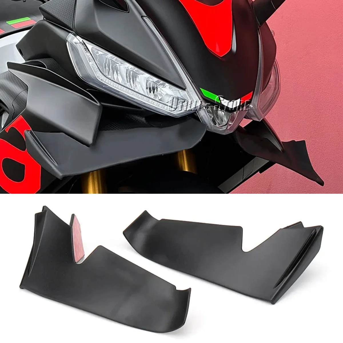 

New For Aprilia RS660 RS 660 rs660 Motorcycle 5 colors Winglet Aerodynamic Wing Kit Downforced Spoiler Fairing Accessories