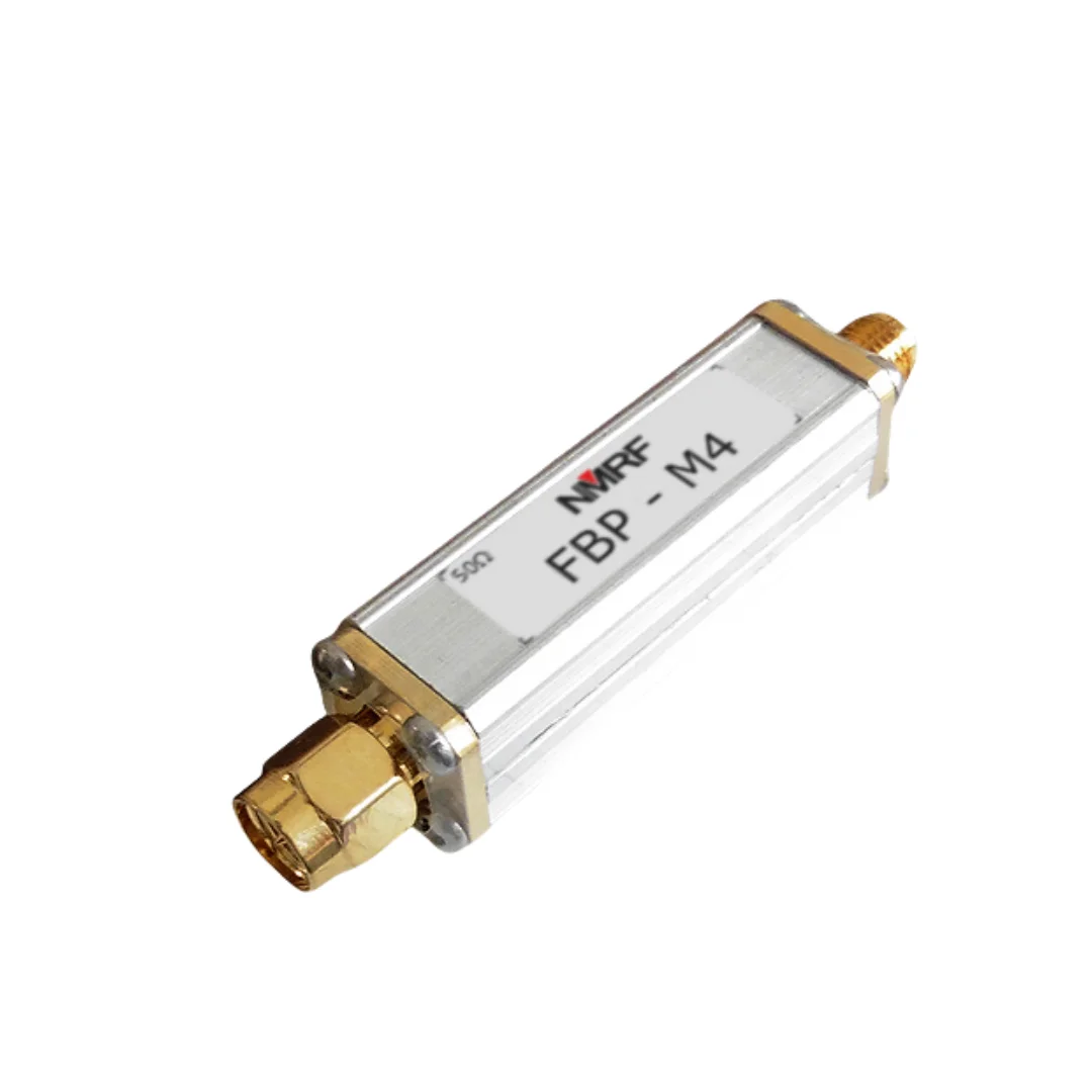 400kHz high-performance low-frequency band-pass filter, 1dB bandwidth 80kHz,SMA interface small volume