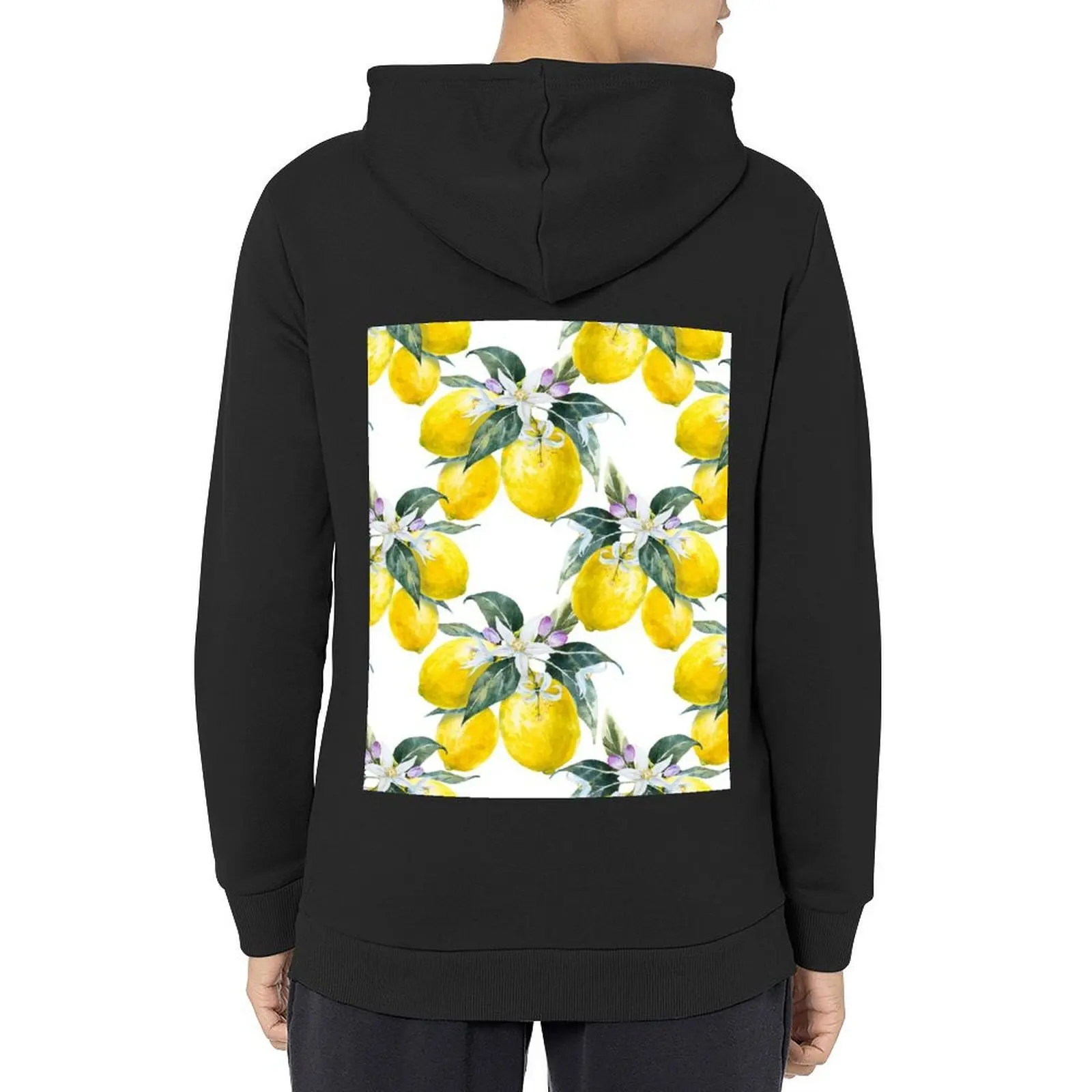 

French Citron (Lemon) Design - A Fresh Lemon Scented print - Popular on the Mediterranean Hoodie