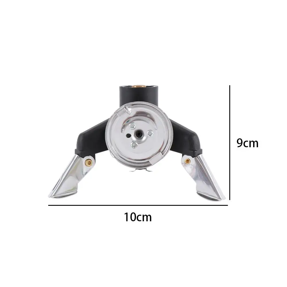 Head Gear Mount Stand Folding Gas Canister Tripod Bracket Stove Holder Gas Tank Holder Three-Leg Transfer Head