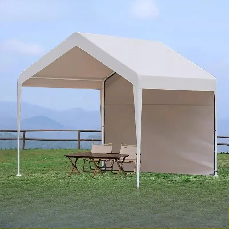 

Outdoor camping tent awning windproof stall sunscreen four-legged umbrella