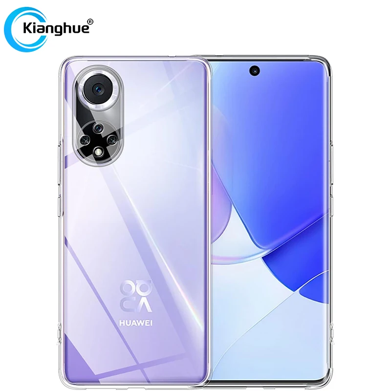 Ultra Thin Clear Silicone Soft TPU Case For Huawei Nova 9 8 SE 10 11 Pro 8i P40 P50 P60 Art Mate 50 RS 60 Pro Transparent Bumper