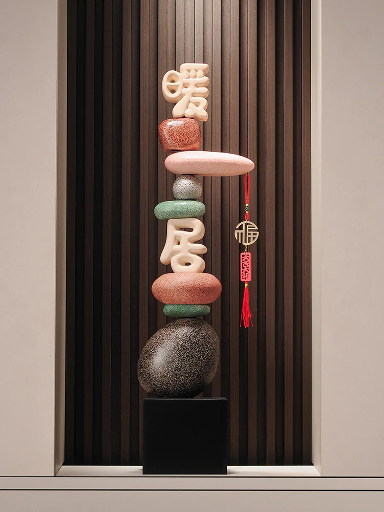 

Abstract Art Stone To Operate Ornament,Sculpture,Ceramics,Luxury,Living Room Entrance,TV Cabinet,Statue,Floor Decoration,Gifts
