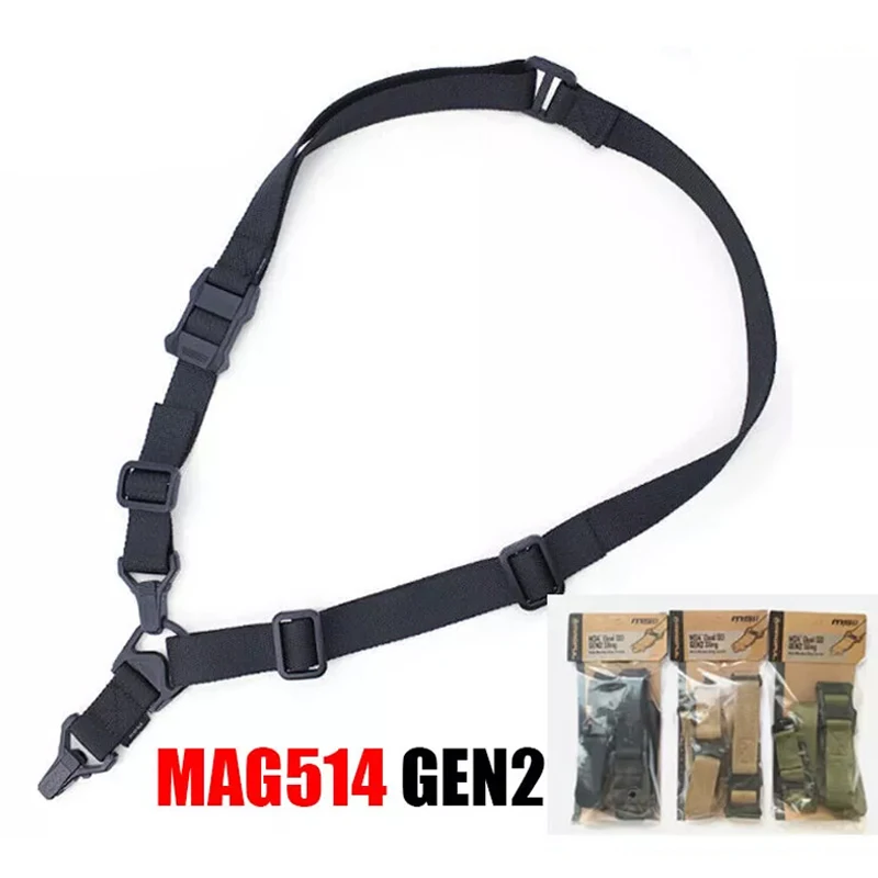 

MS3 GEN2 Multi-Mission Sling System MAG514 Регулируемая прочная конструкция с быстрым креплением для охоты