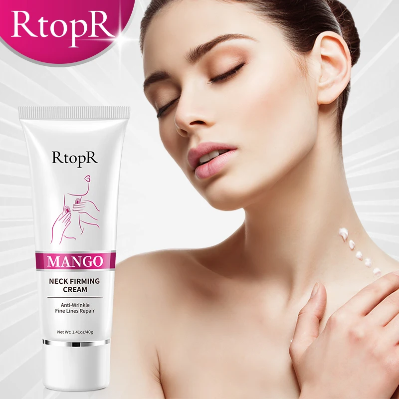 RtopR Neck Firming Wrinkle Remover Cream Rejuvenation Firming Skin Whitening Moisturizing Shape Beauty Neck Skin Care Products