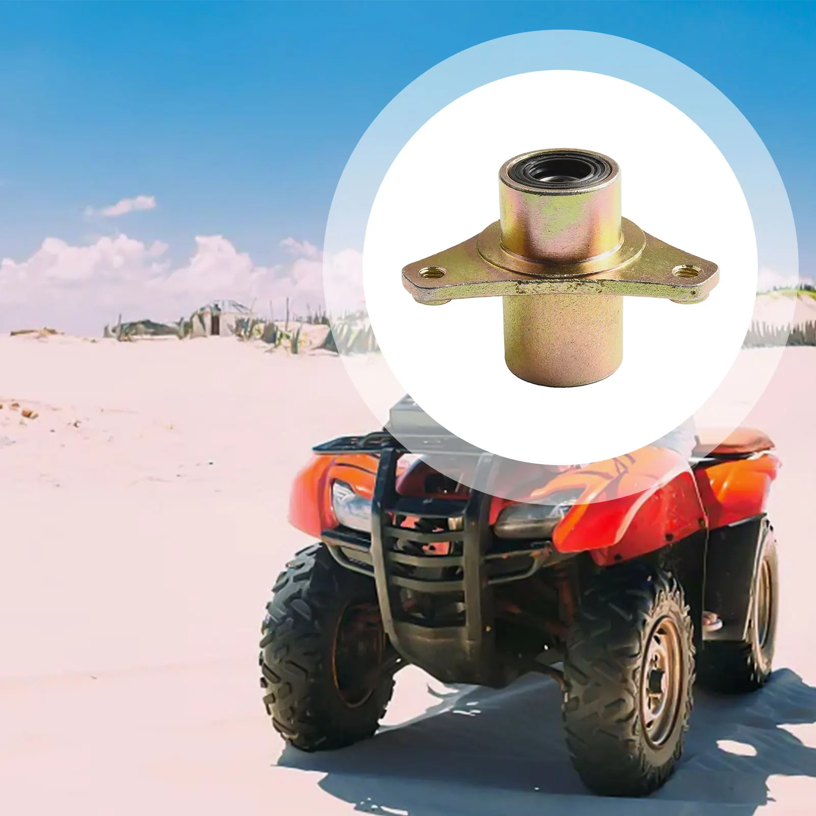1pcs For Kazuma Meerkat Front Hub Gear ATV Four Wheels Before Modification Three-hole Wheel Core Wheel Hub Mount