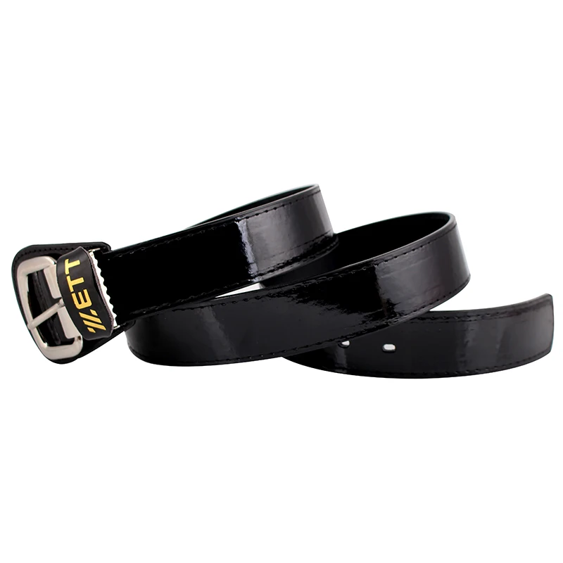 Adjustable High-End PU Baseball Belt Unisex Outdoor Sports Golf Pants Belt Trendy Softball Waist Belt Rivet Embellished Smoot...