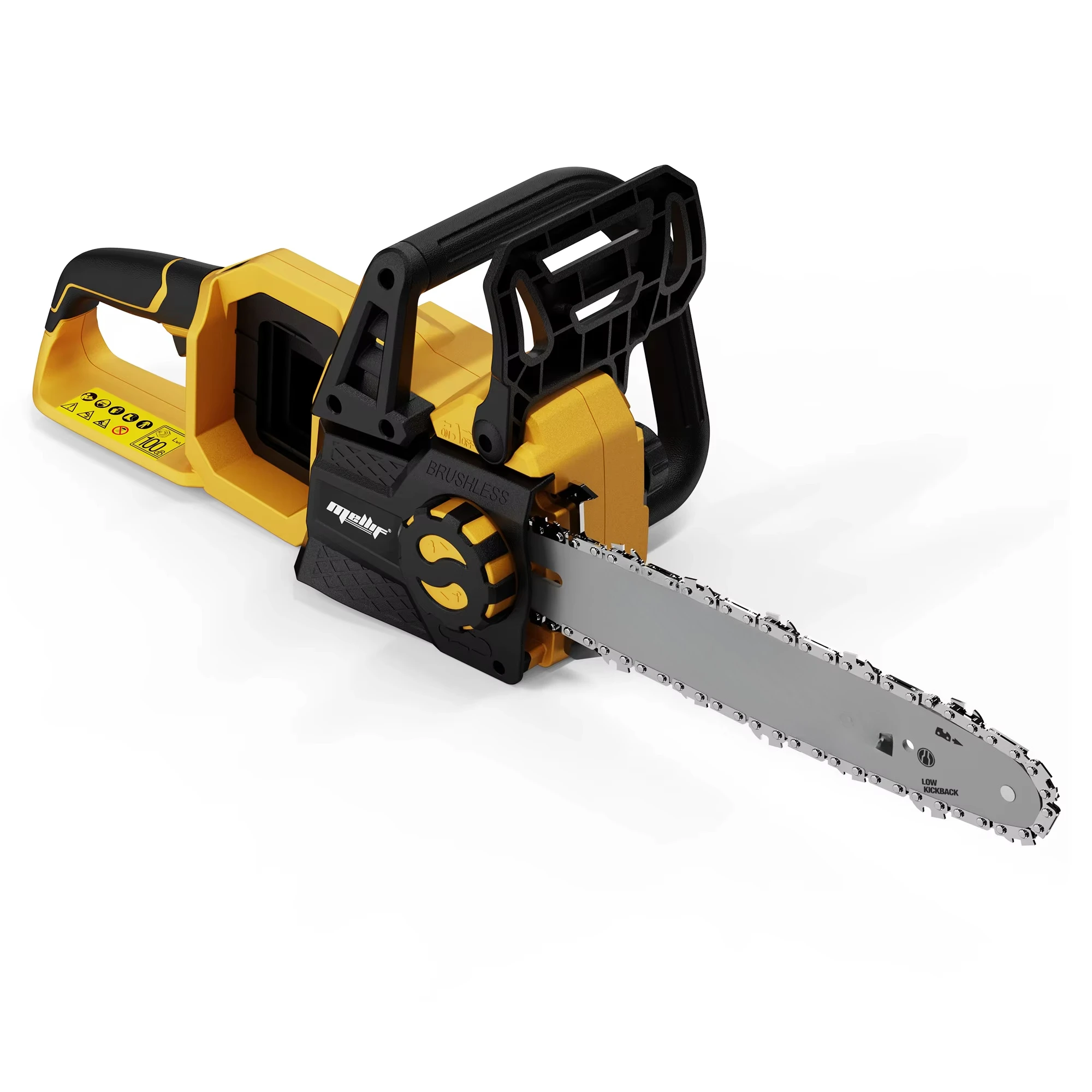 40V 16" Brushless Cordless Chainsaw Compatible with  20V MAX Battery, Handheld Electric Chain Saw