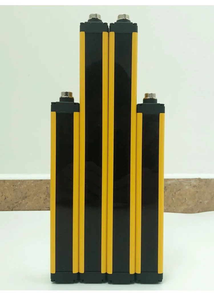 SAISITE Sicherheits licht Vorhangs ensor Schalter, Infrarot gitter, 16,18,20,22,24,26,28 Balken, 10mm,20mm,40mm Auflösung, NPN,PNP-Ausgabe – Detail 8