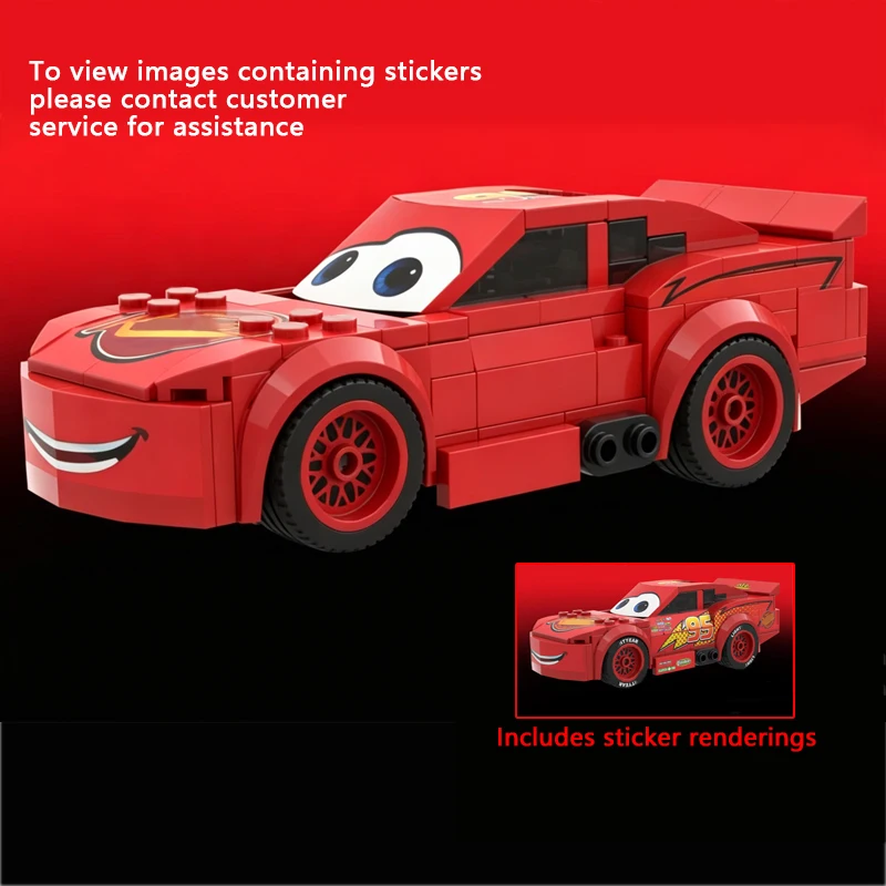 

Popular Anime Model MOC Building Bricks Popular Anime Special Vehicles Modular Technology Children Holiday Gifts Assemble Toys