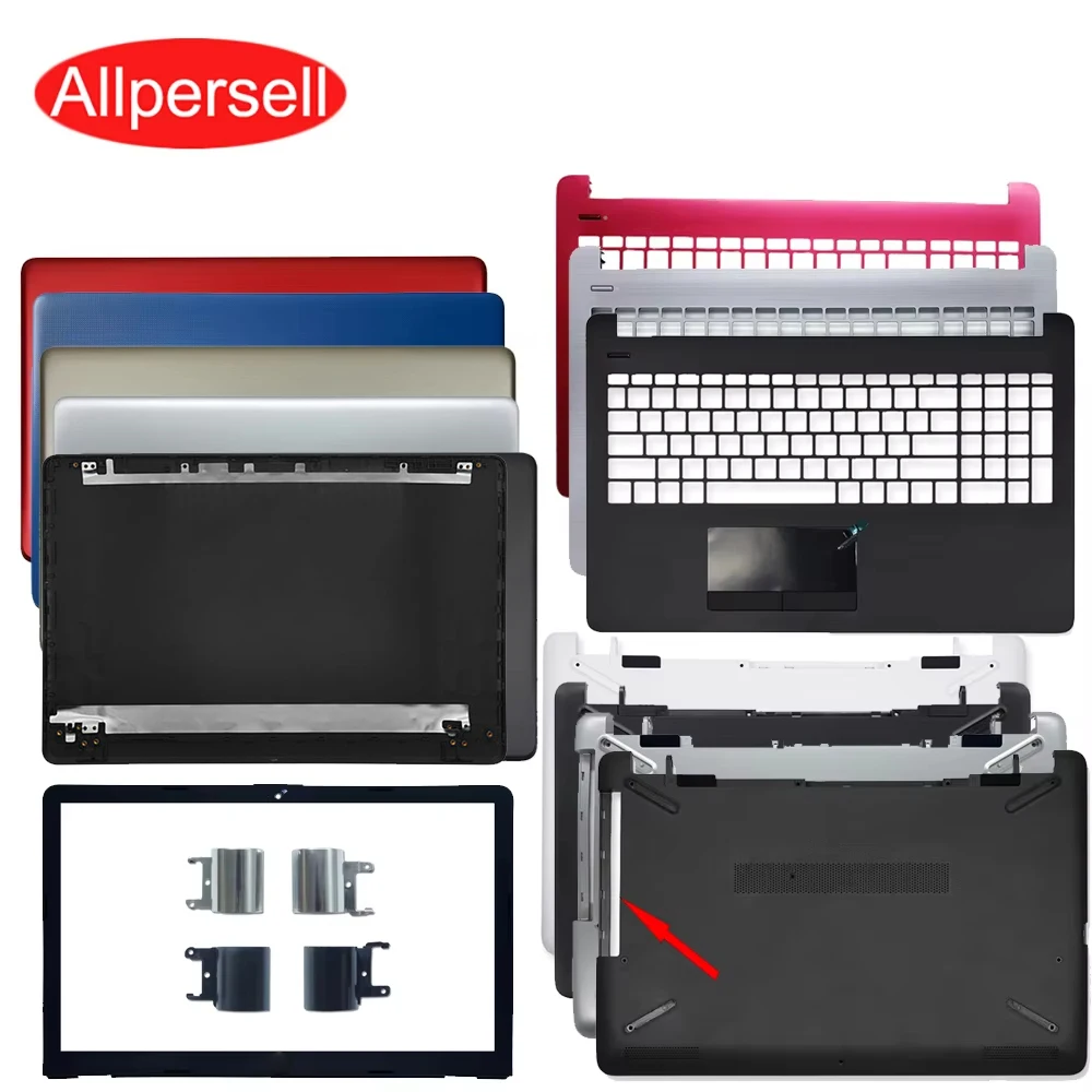 Top cover For HP 15-BS 15T-BR 15Q-BU 15-BW G6 250 255 256 TPN-C129 C130 palm rest  bottom shell frame bezel upper lower case
