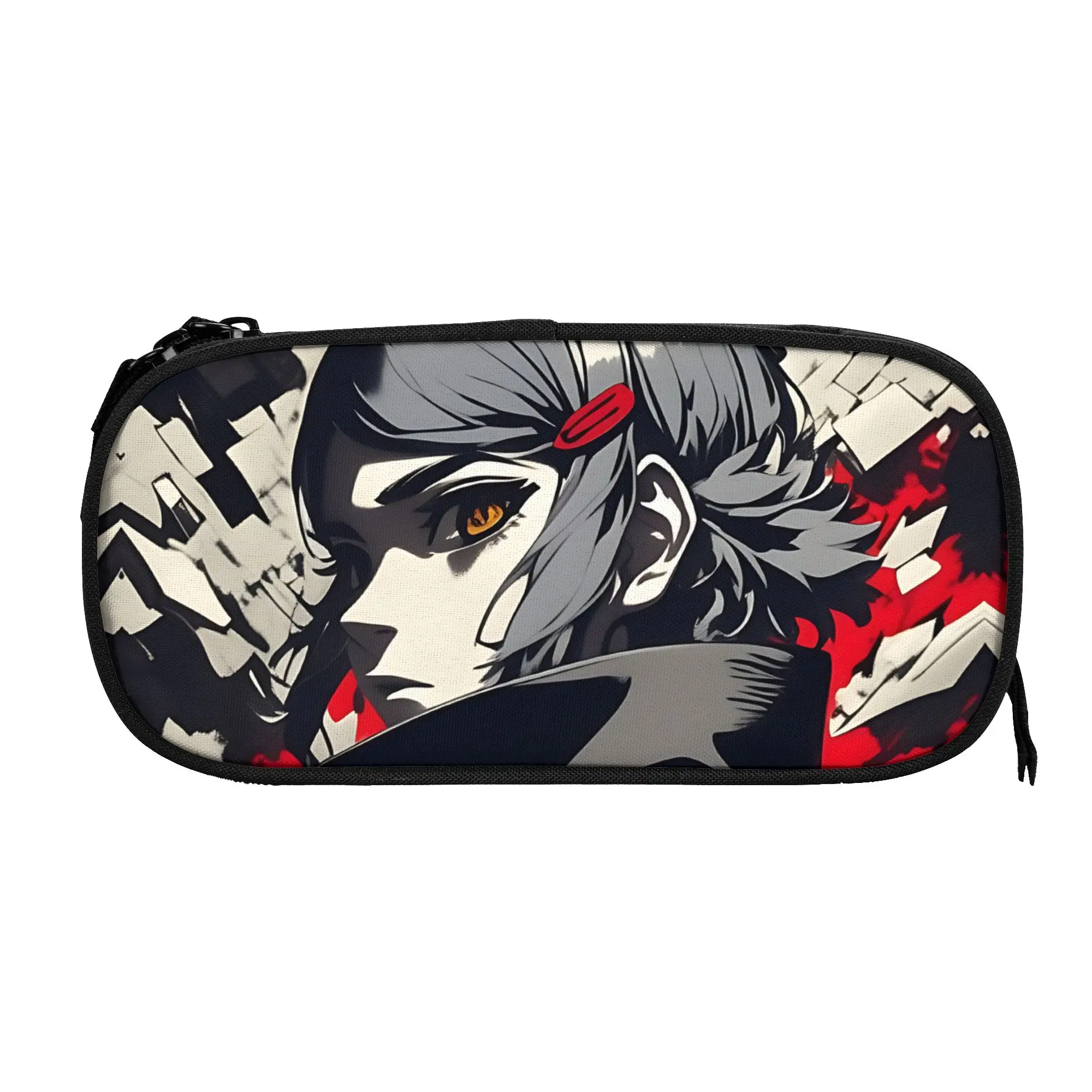 Custom Naruto Anime Theme Large Capacity Bags for Child  School Pencil Bag for Boys Gilrs Kids