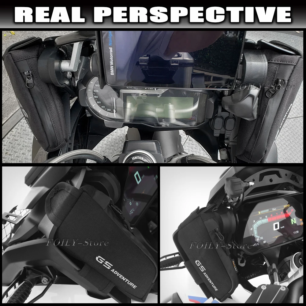 R1250GS Motorcycle Fairing bags Repair Tool Placement Bag Frame Triple-cornered Package Toolbox For BMW R1200GS ADV LC R1250GS