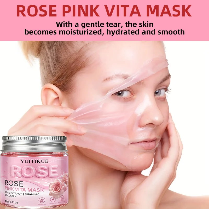 Rose Extract Vitamin C Brighte - đánh giá và giá Collagen Sheet Mask