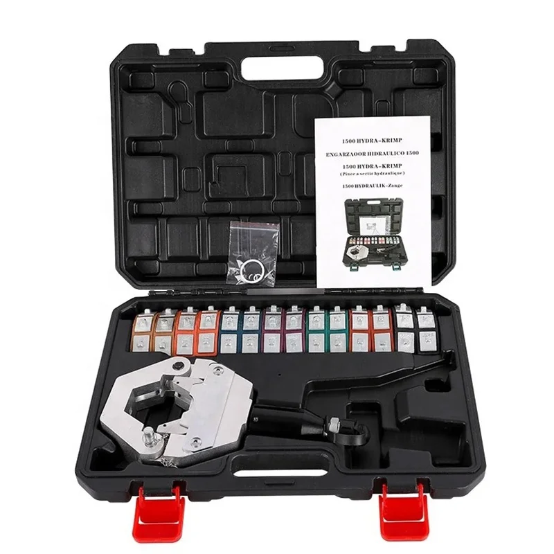 Integral Hydraulic Auto AC Hose Crimper Car Air Condition AC Repair Tool