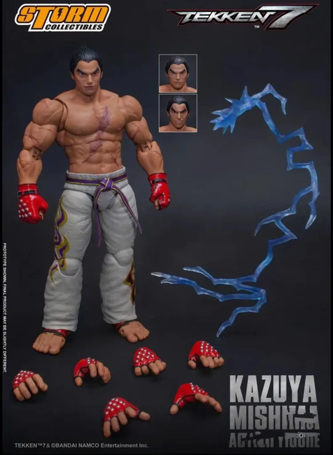 

In-stock Storm Toys Tekken 7 Hachimitsu Mishima Original Color Version 1/12 Action Figure Model Collector's Gift