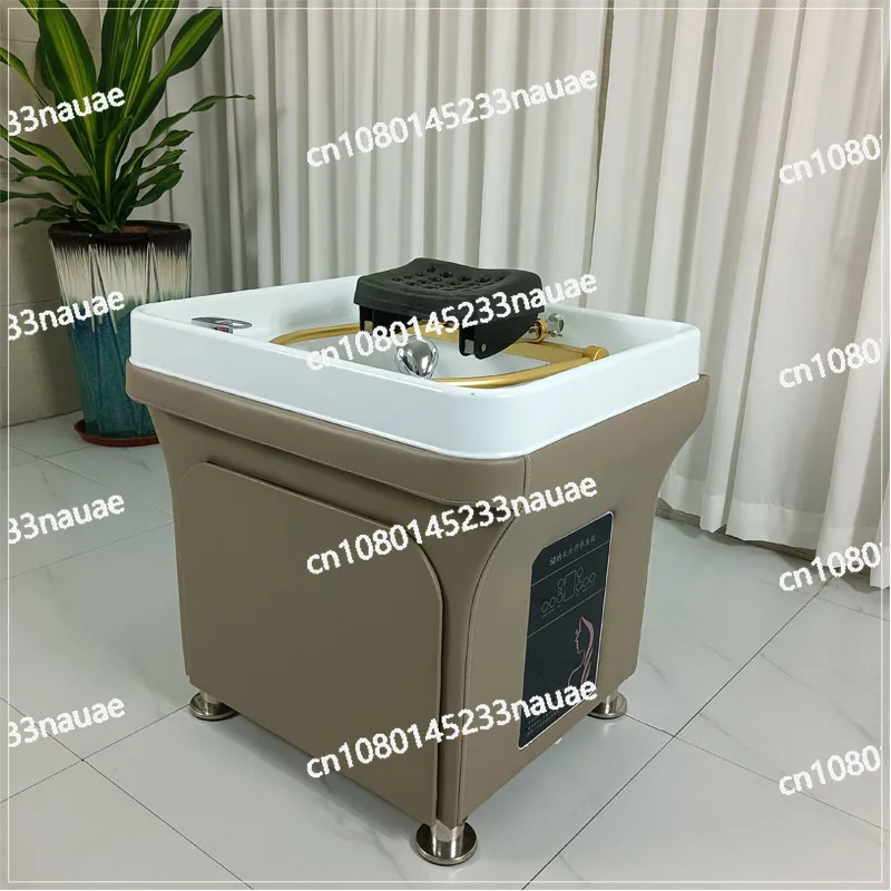 Mobile Shampoo Basin, Head Treatment Machine, Health Center Supporting Massage Bed