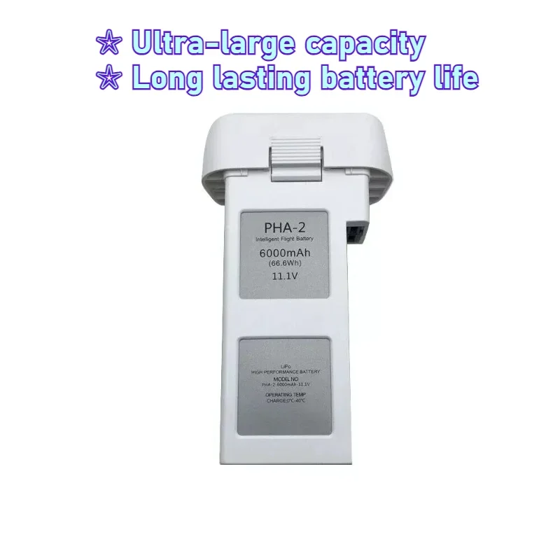 11.1V 6000mAh Li-polymer Drone Battery for Phantom 2, Phantom 2 Vision, Phantom 2 Vision Plus High Quality Compatible Battery