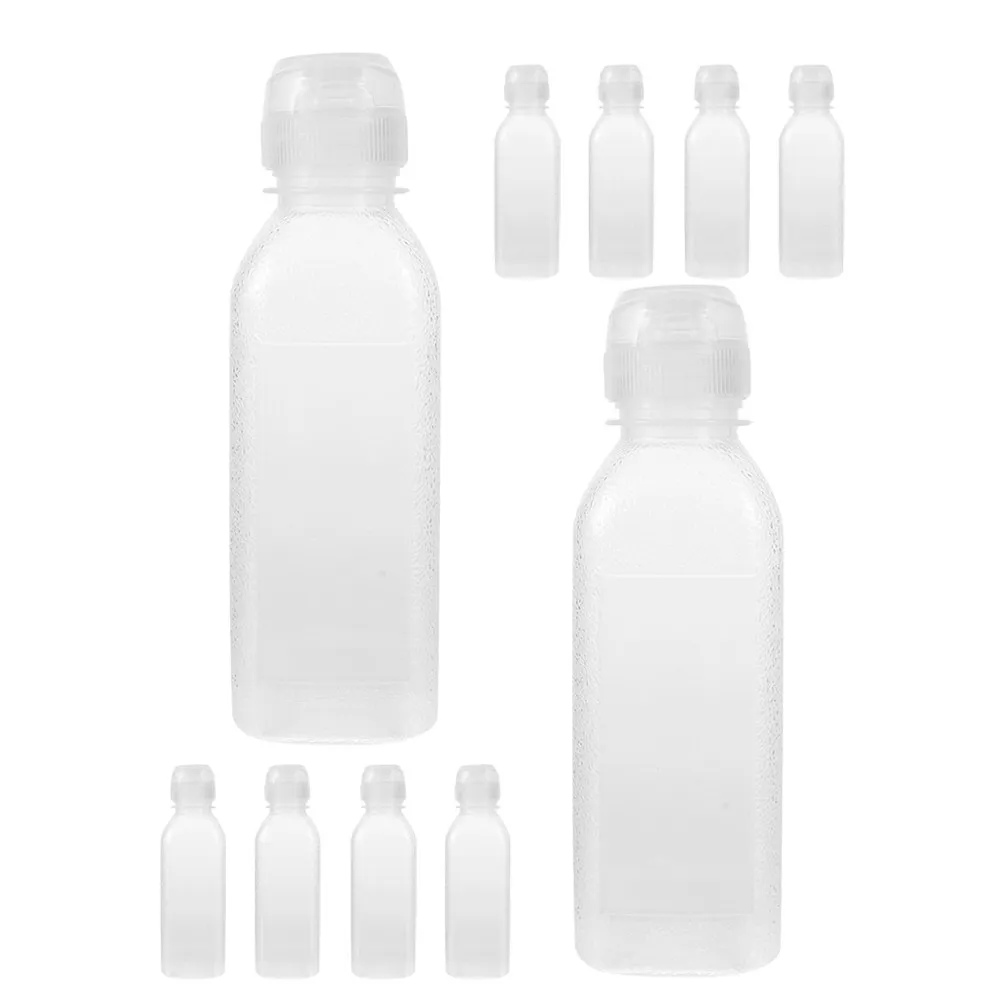 10Pcs Oil Dispensers Refillable Squeeze Bottles 300Ml Food Grade Empty Condiment Bottles Measuring Marked for Kitchen Restaurant