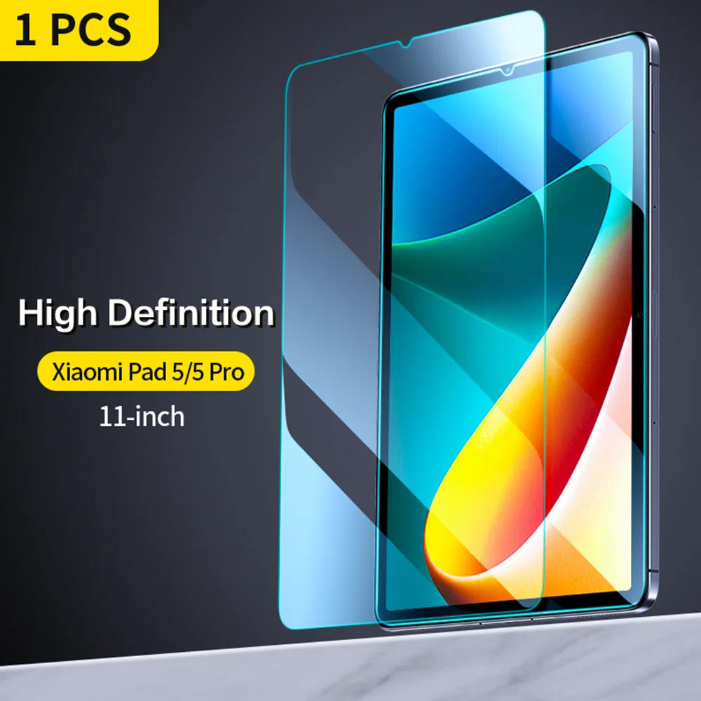 SmartDevil 1/2 stuks Glas voor Xiaomi Mi Pad 7 6 Pro Gehard Glas Tablet Beschermende Film voor Xiaomi Mi Pad 5 Screen Protector HD
