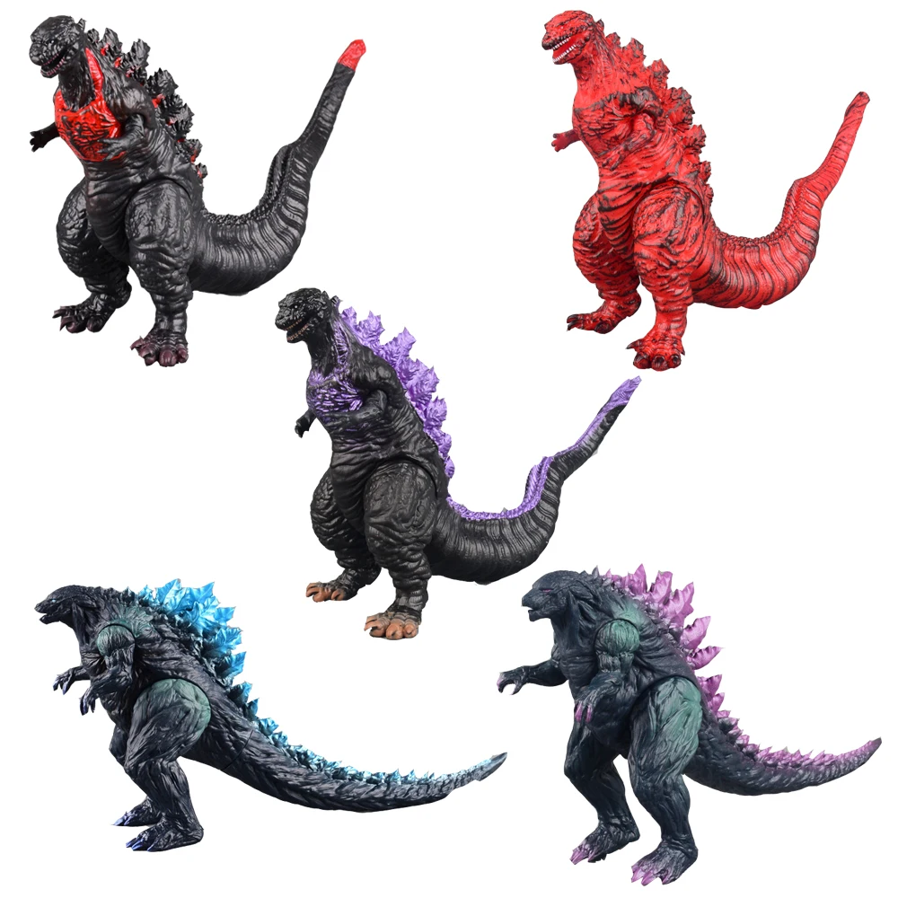 

Godzilla Action Figures Classics Science Fiction Film Popular Character Joint Mobility Ornament Model Christmas for Kids Gifts