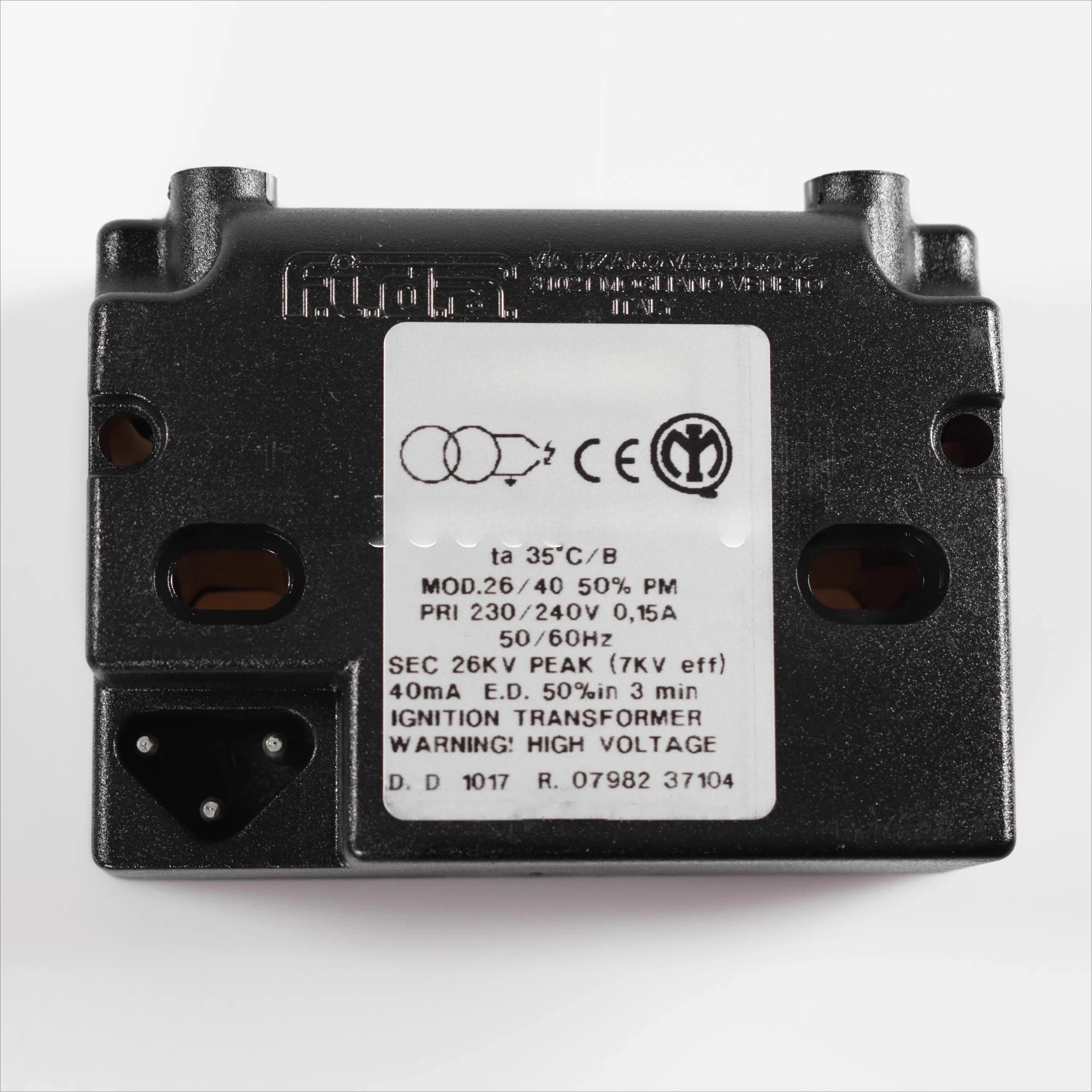 Ignition transformer26/48|26/40|33%|26KV|48MAFor Black & Decker burner