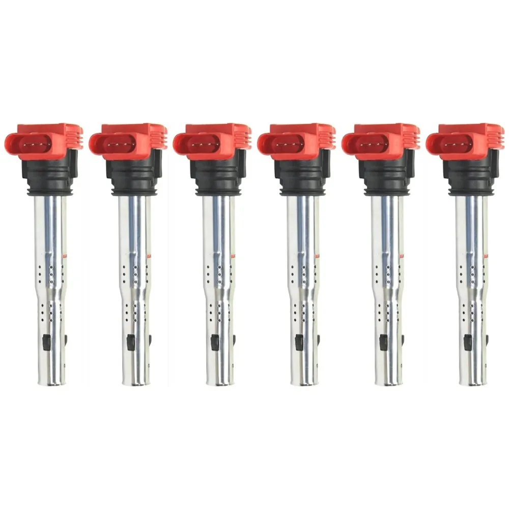

6pcs Ignition Coils 06E905115F for Audi A5 A6 A7 A8 Q5 Q7 R8 RS6 S4 S5 S6 S8