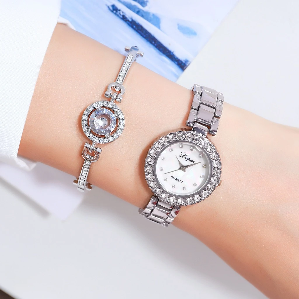 

Роскошные женские кварцевые наручные часы из розового золота, модные часы-браслет для женщин, знаменитый бренд, часы с кристаллами, подарок Relojes