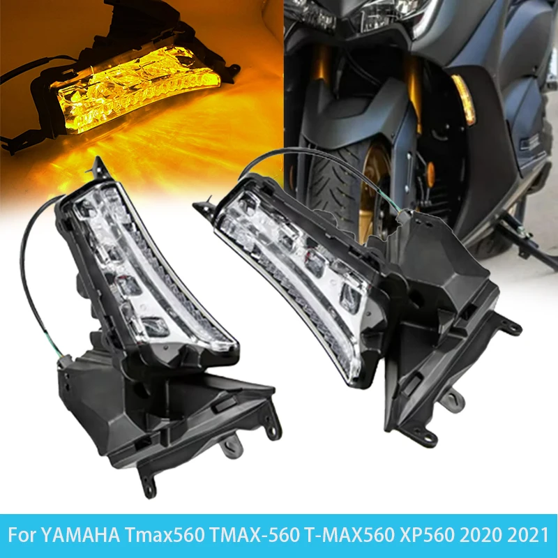 For Yamaha T-MAX T-MAX560 TMAX 560 2020 - 2021 TMAX560 Light LED Turn Signal Indicators Front Brake Lights