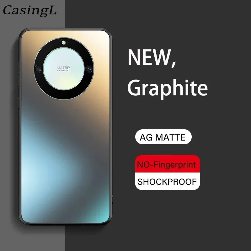 Honor X9A/X9B Hard PC Matte Phone Case - close-up view