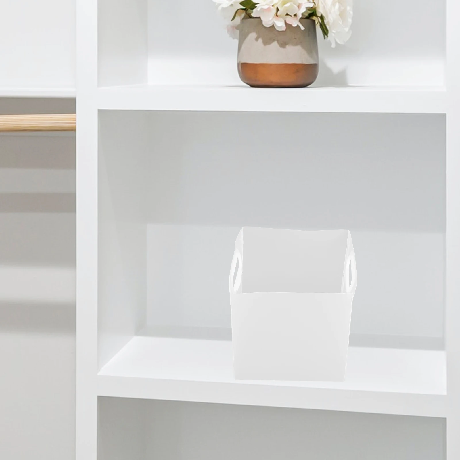 

Foldable Desk Stationery Organizer Storage Box Office Home Bathroom File Desktop Holder Case Multifunctional Tabletop