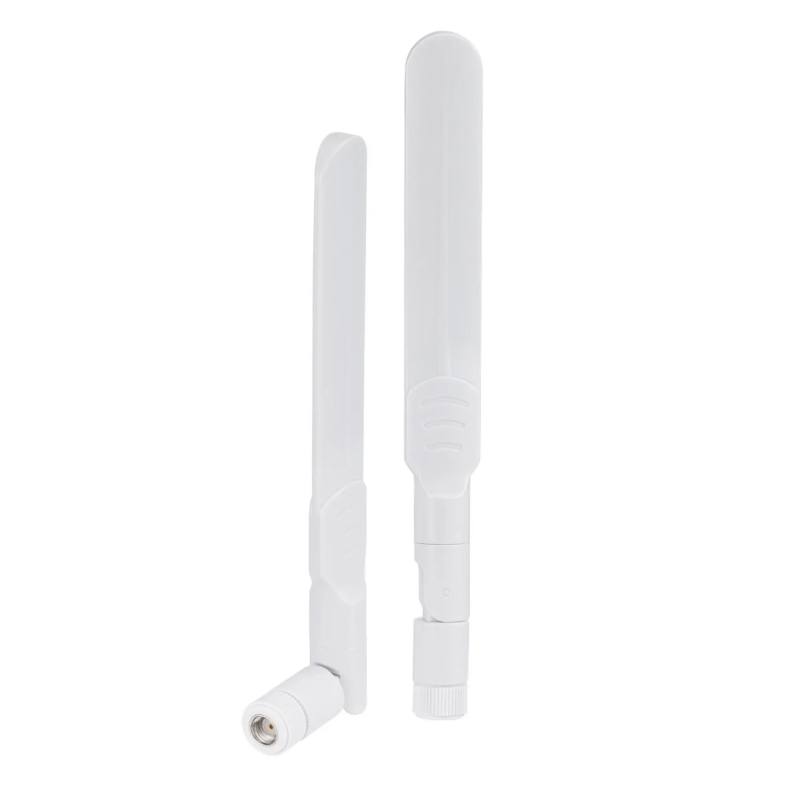 2Pcs/Set 8dBi Dual Band WiFi Antenna 2.4G/5.8G RP-SMA Female White Antennas 16cm For IP Camera Router Accessories 2400-5900 MHz