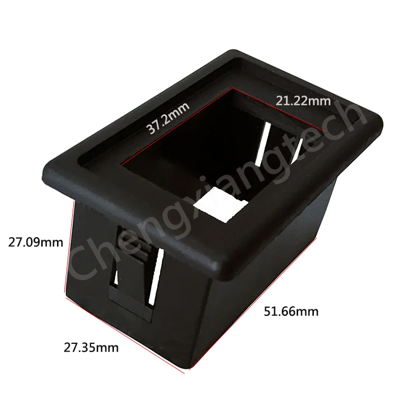 Car Boat Single Rocker Switch House Housing Bezel Mount Bracket Holder for Carling ARB Expandable Accessories