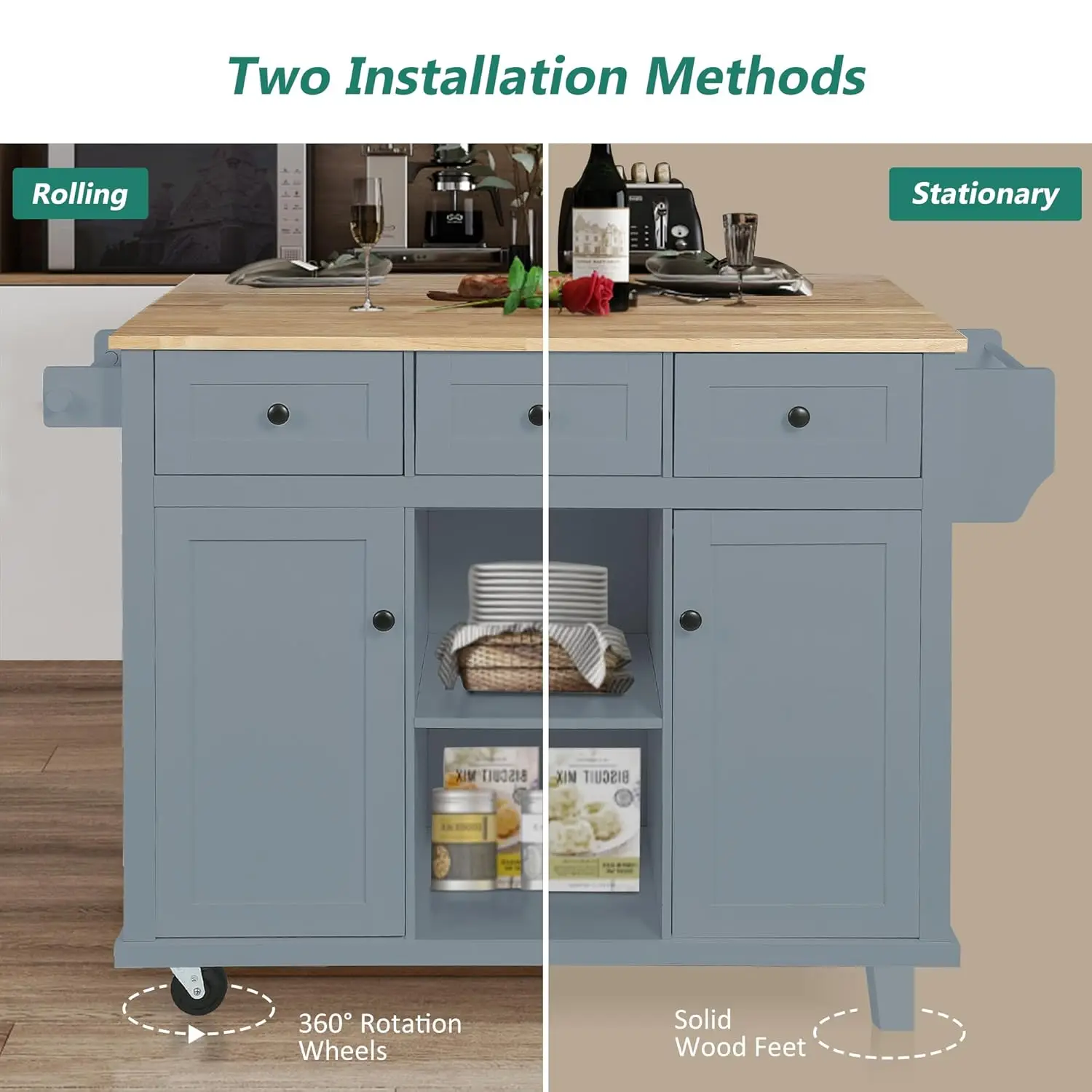 Thumbnail 4 - #13 Best Kitchen Island Carts to Buy In 2026