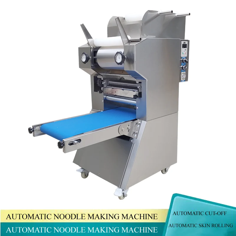 Noodle Pressing Machine Commercial Kneading Cutting All-in-one Automatic Noodle Machine Electric Dumpling Skin Noodle Maker Mach