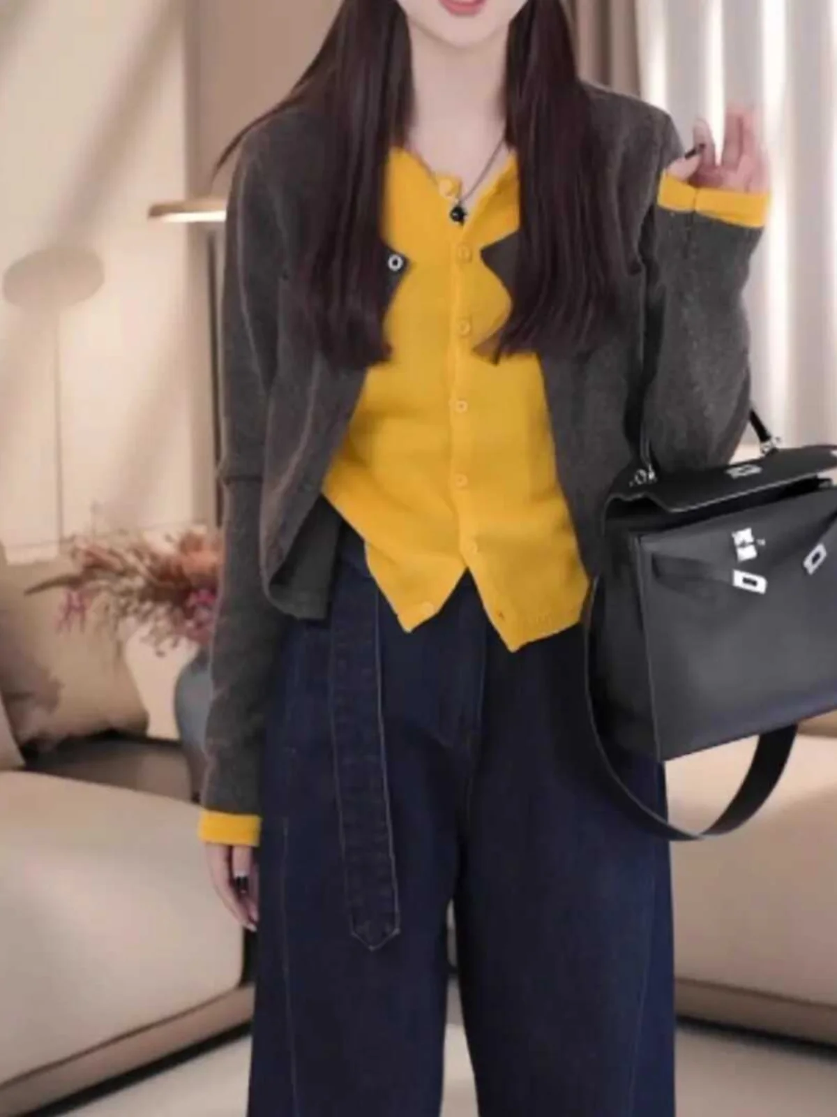 

Sweaters Jumpers Cardigans Womens Funky Wool Blend Punk Pattern Relaxed Cut Winter Holiday Fair Isle Festive Warm Comfortable OL