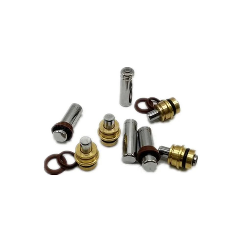 4PCS For Sany SY55/65/75/80/85/135/215-8-9 Walking Pedal Valve Bullet Oil Seal Auxiliary Valve Plunger Seal Excavator Parts