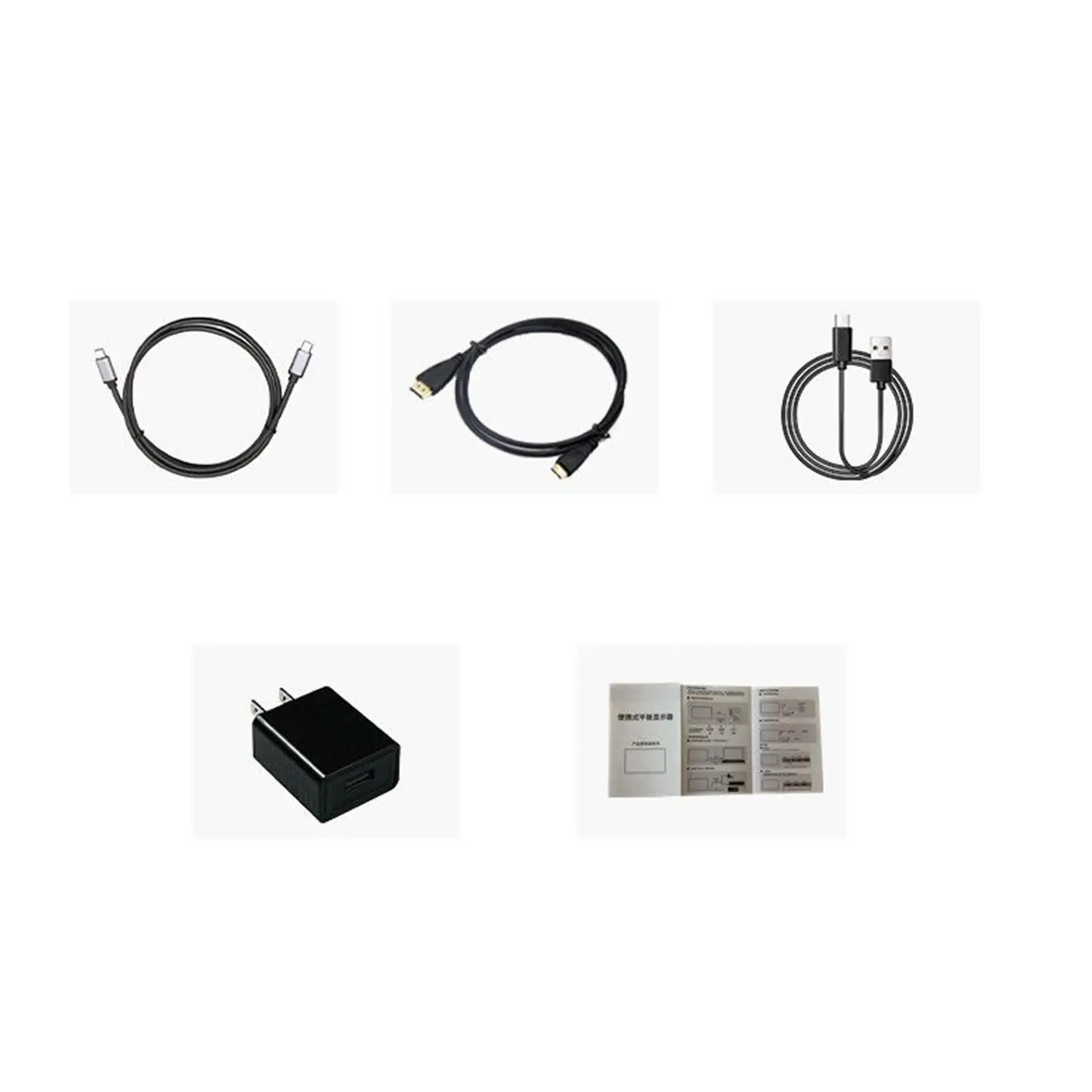 Portable Monitor 1080P Lightweight 4mm Super Thin 178 Degrees for