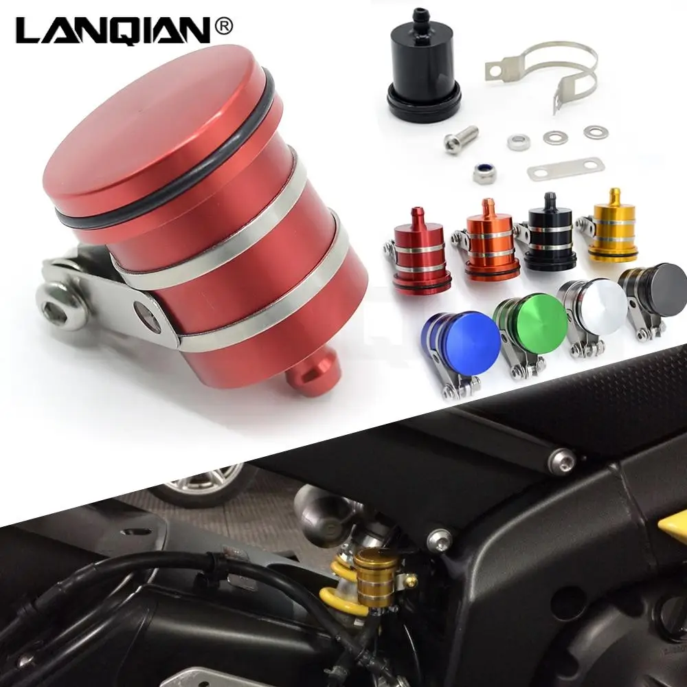 

Motorcycle Accessories Brake Fluid Reservoir Clutch Cylinder Tank Oil Fluid Cup For DUCATI M1100/S/EVO MONSTER MULTISTRADA 1200