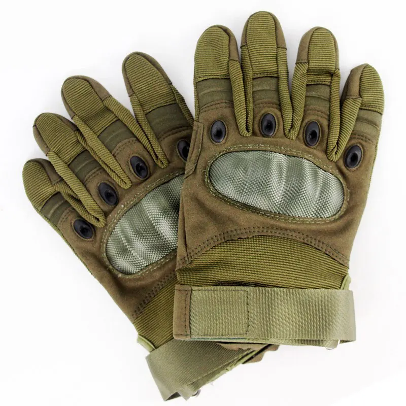 Tactical Air Soft Russian Carbon Fiber Tactical Gloves Full Finger Touch Screen Outdoor Protection Tarkov Accessories Single Lea