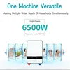 Mini chauffe-eau électrique instantané mural, 220V, écran LCD, thermostat, chauffage à induction, Smart Touch, douche 2