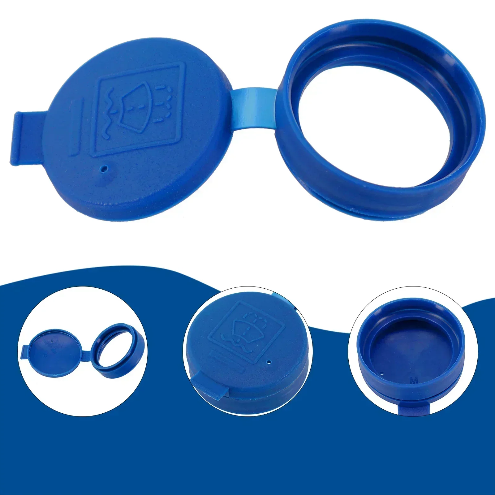 

1pc Windscreen Washer Bottle Cap For Fiat For AlfaRomeo For Bipper Nemo 71740943 Plastic Windshield Wiper Nozzle Cover Car Part