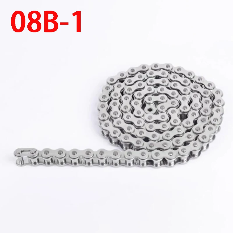 304 Stainless Steel Industrial Transmission Roller Drive Chain, 20 Teeth Sprocket Wheel Gear, 08B-1,1Pc