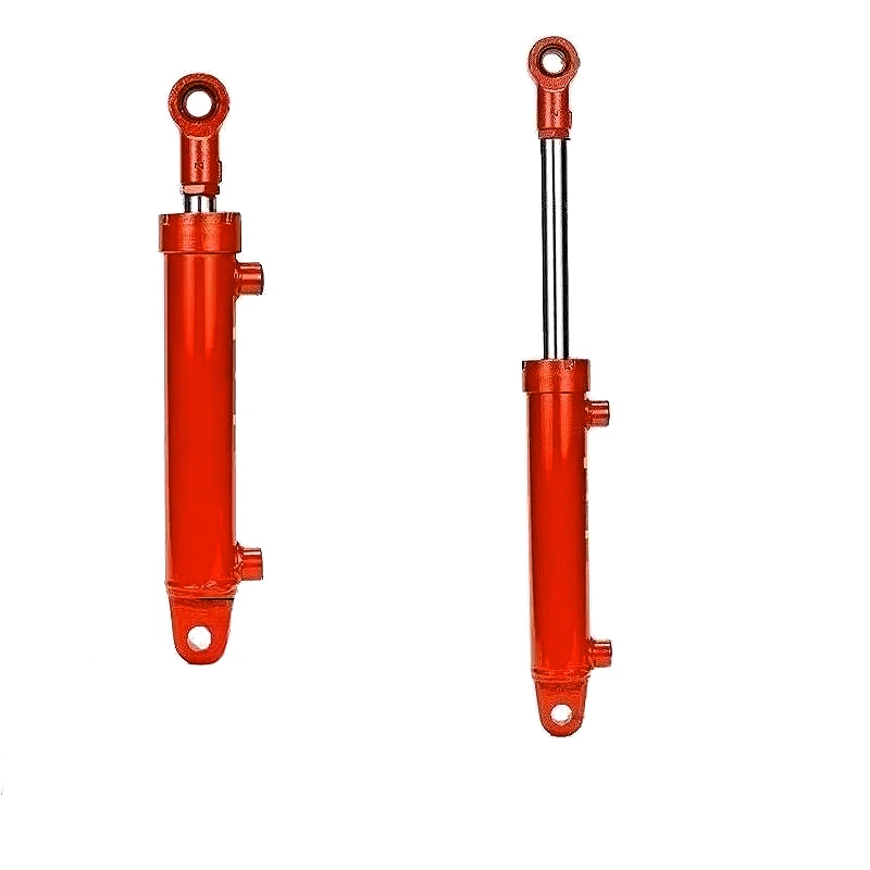 

Double earring hydraulic cylinder 3 tons 50 cylinder diameter double earring custom processing small hydraulic cylinder